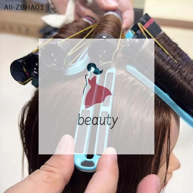 12pcs U-shape Hair Perm Insulation Clips Multipurpose Strong Hold Heat ResistanceHair Volume Clips For Salon Home Styling Tools