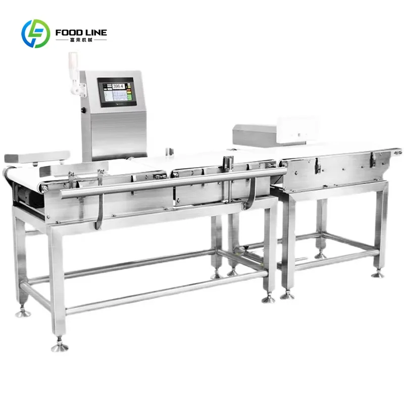 Custom High Precision Conveyor Check Weigher Fish Sorting Machine Weight Testing Equipment OEM & ODM Supported
