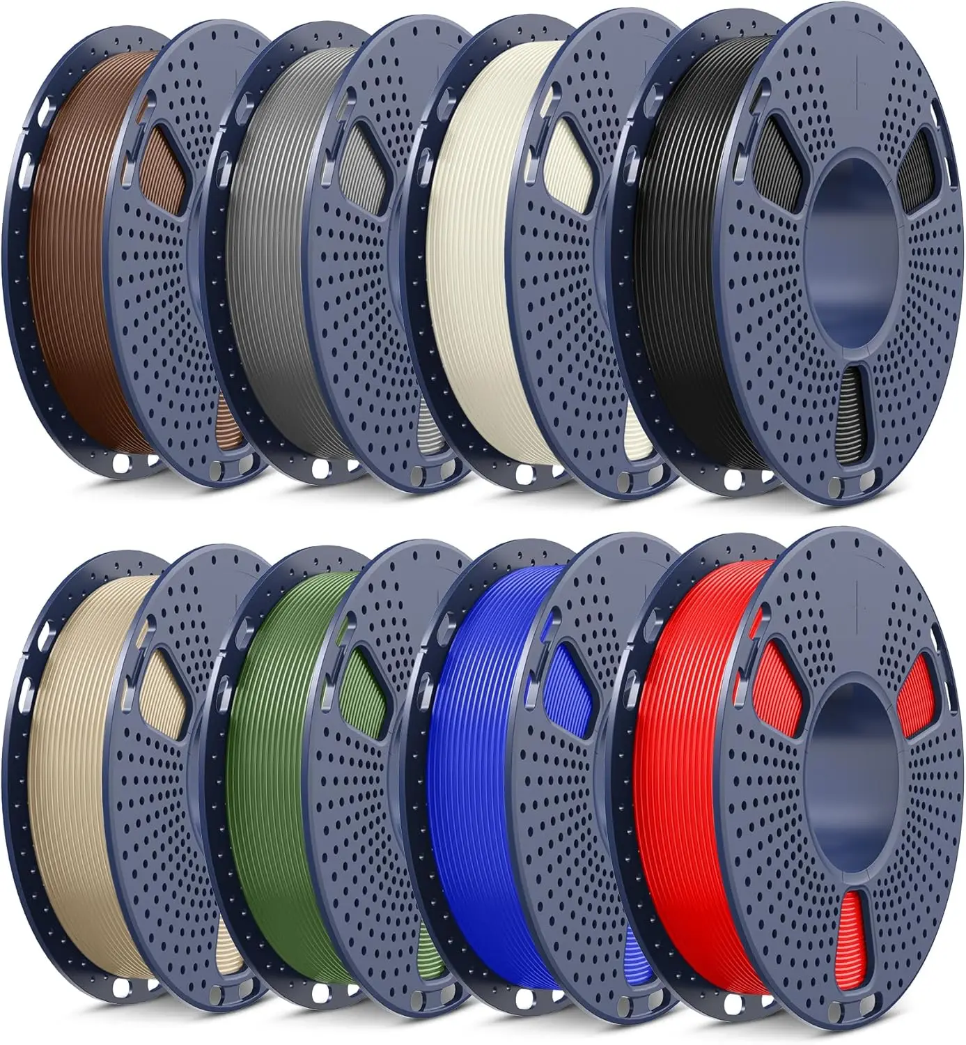 

Набор филаментов для 3D-принтера PLA 1,75 мм, вакуумная упаковка, 0,25 кг на катушке, 2 кг в комплекте, 8 цветов