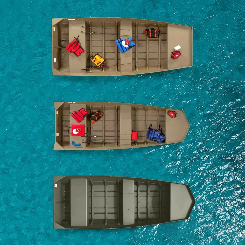 เรือตกปลาอลูมิเนียมเชื่อมใหม่ ขนาด 16 ฟุต สำหรับขาย