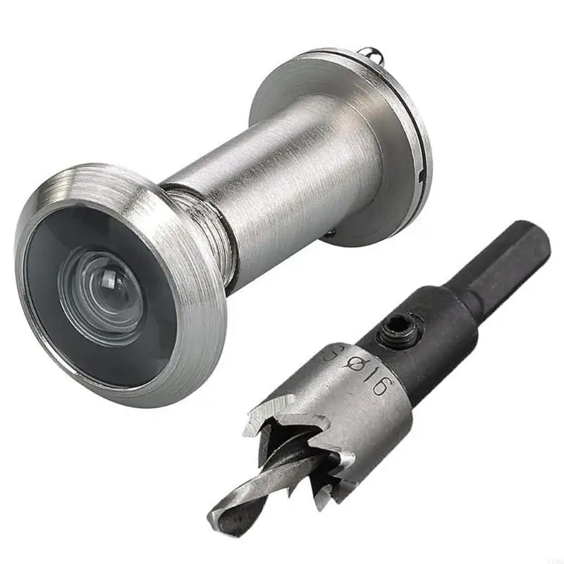  Door Viewer Private Screen Super Angled Lens Matte Sturdy Steel for 35 60 mm Thick Entrance Door Daily Use