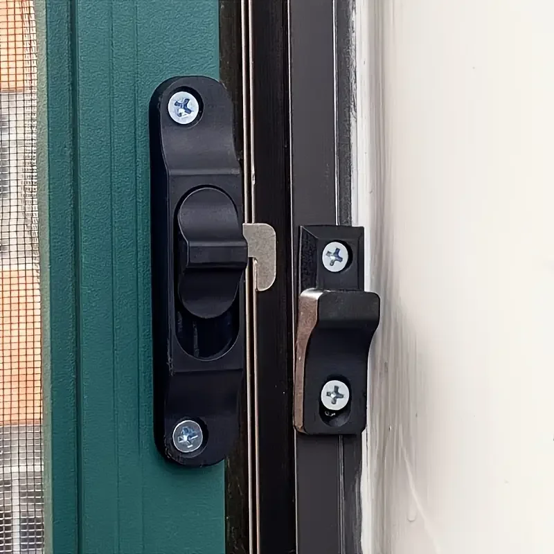 Sliding Window Limiter Sash Window Lock Stopper Anti-Theft Safety Lock Aluminum Alloy Window Safety Locks For Baby Kids Pets