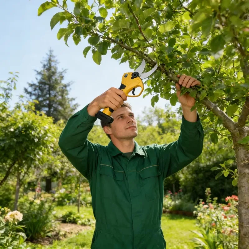 2026 Podadora Eléctrica para Árboles Frutales, Tijeras de Podar a Batería, Podadora Eléctrica, Tijeras de Podar Eléctricas, Podadora de Ramas Op A