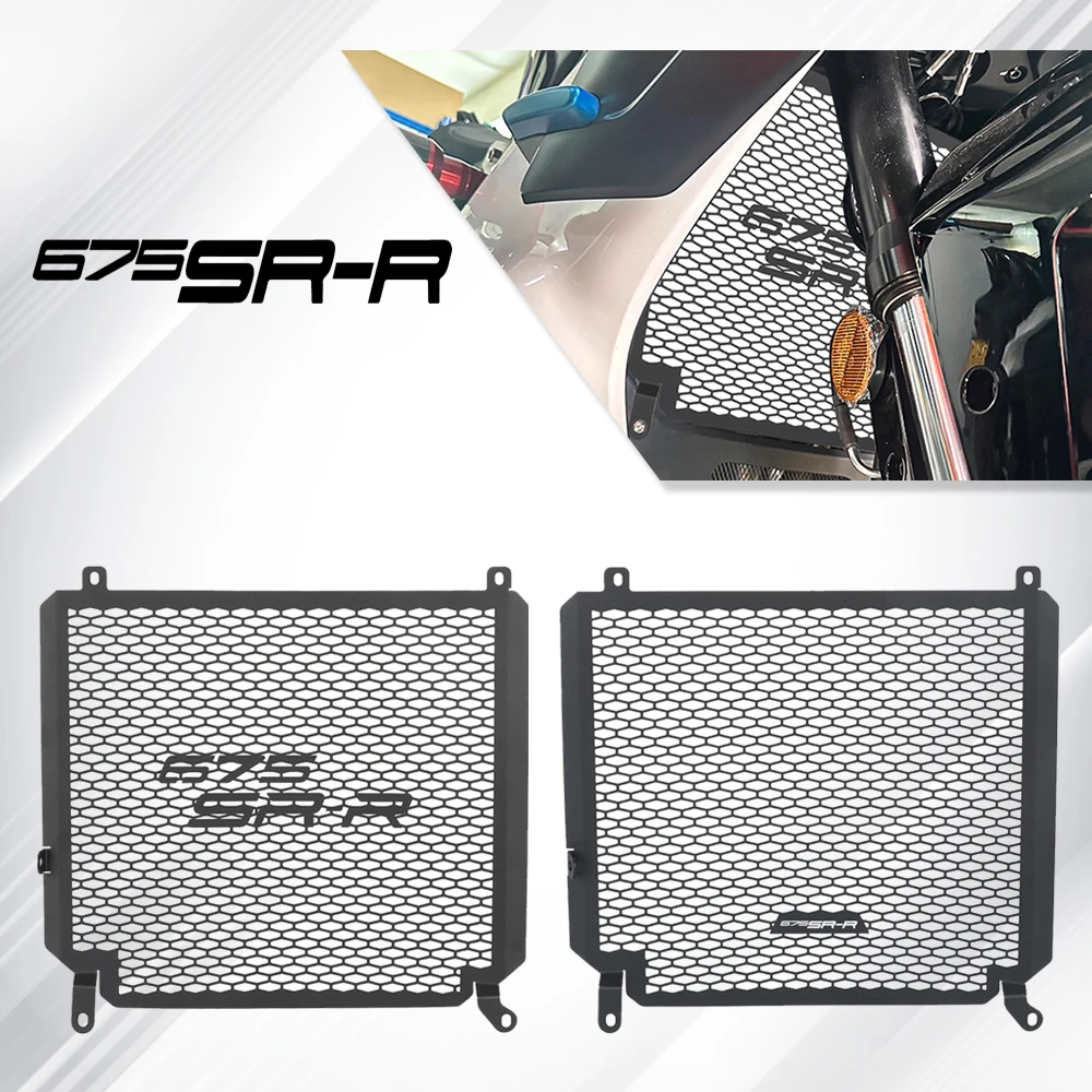 

2025 2026 675 SRR SS Motorcycle Radiator Guard Protection Grille Cover Protector For CFMOTO CF MOTO 675SR-R 675SRR 675SS 2024