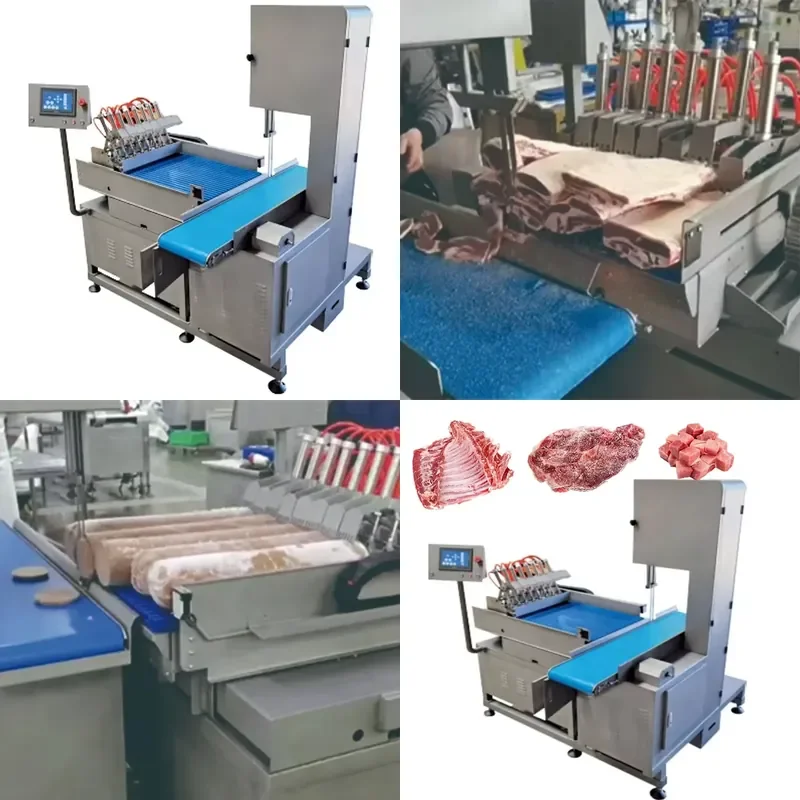 Large Automatic Bone Sawing Machine for Cutting Frozen Meat or Bone High Efficiency Safe Operation Stainless Steel