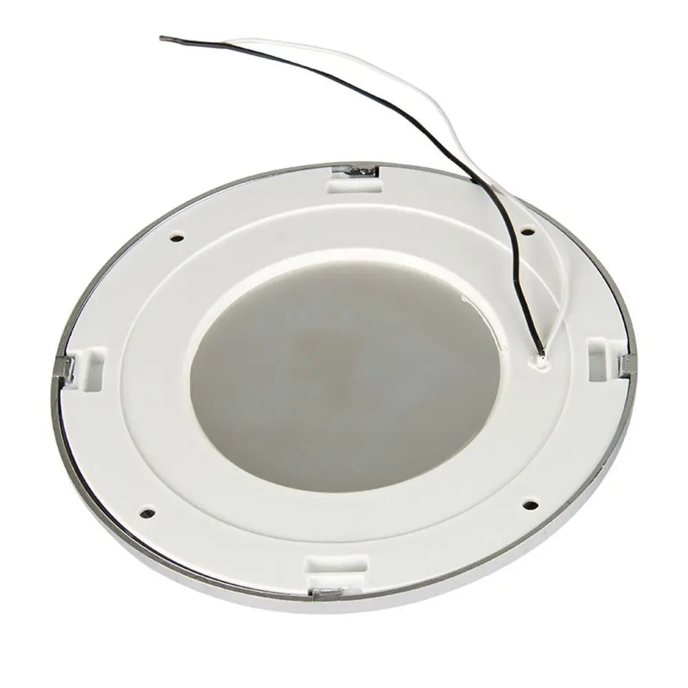12V/24V LED Touch Lamp RV Ultra-thin Round Dome Light Ceiling Lamp Reading Light for Caravan Boat Yacht Camping Car