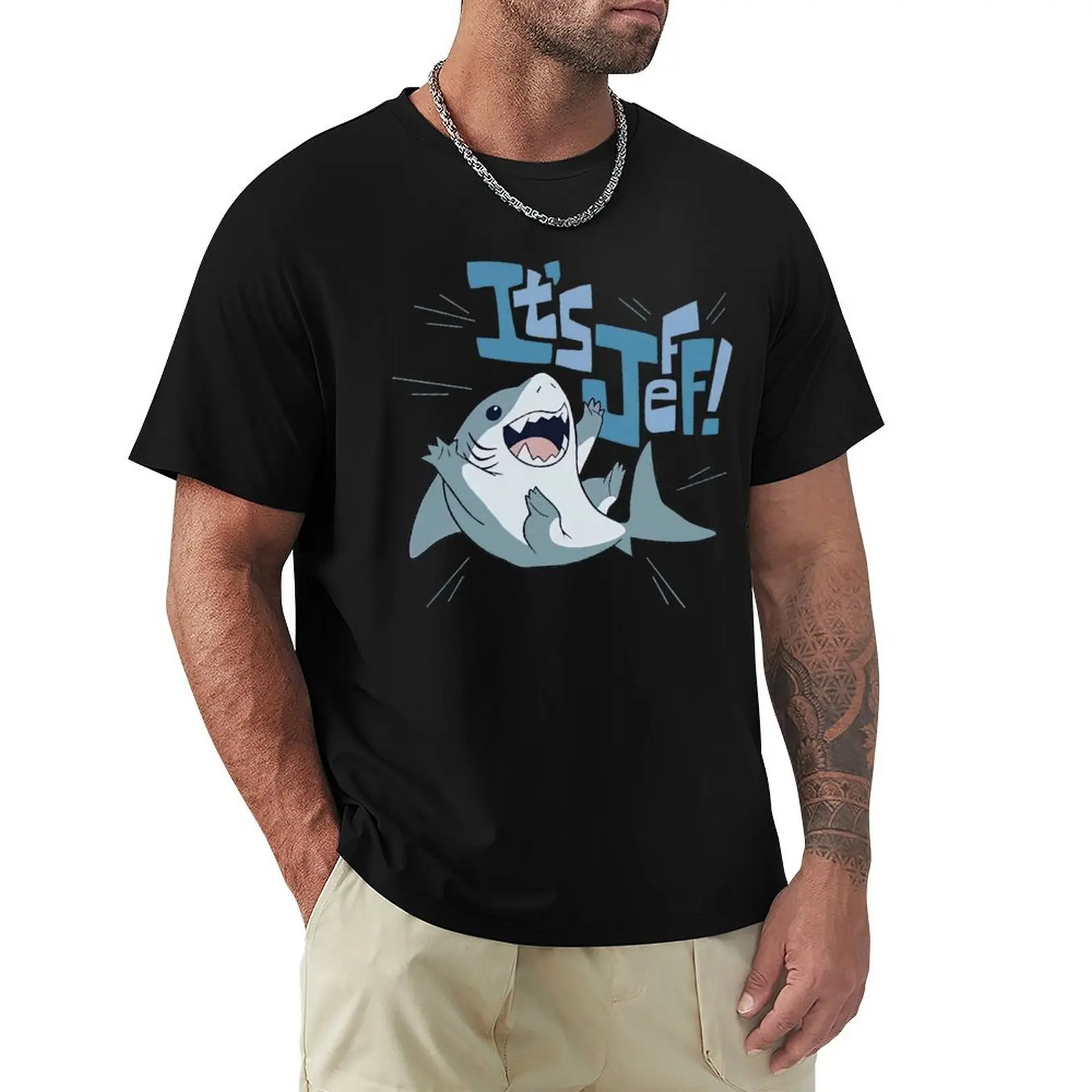 It’s Jeff The Landshark T-Shirt graphic shirts graphic t shirt vintage anime stuff plain men graphic tees