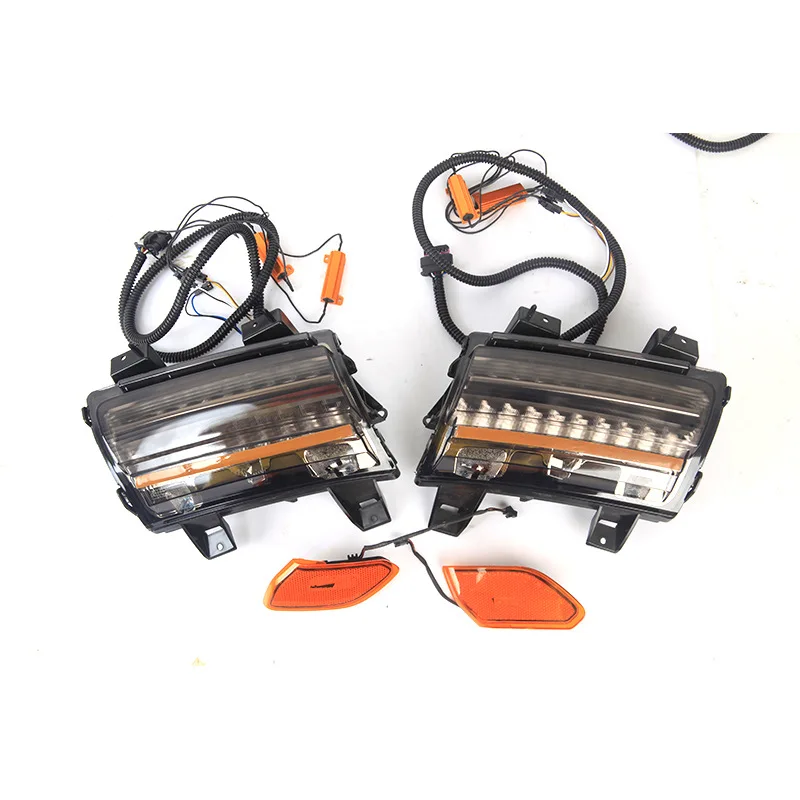 

Suitable for 18+ JL Plus Edition Sport Wrangler Modified Special Flowing Light Steering LED Wheel Arch Light Daytime Running Lig
