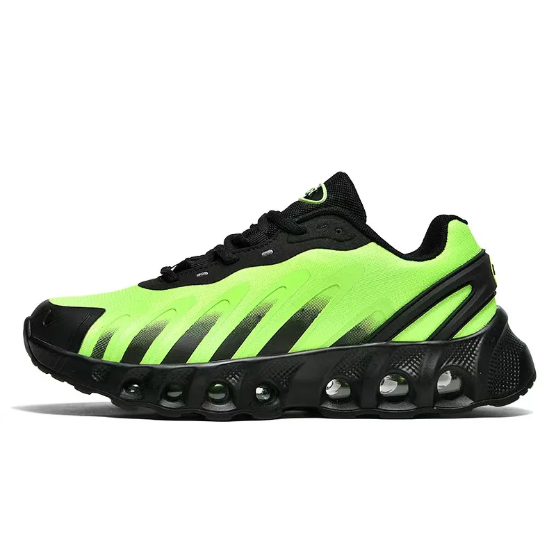 2025 أحذية الجري الرياضية للرجال ماراثون وسادة هوائية قابلة للتنفس خفيفة الوزن للرجال في الهواء الطلق أحذية رياضية لكرة السلة والركض والسباق