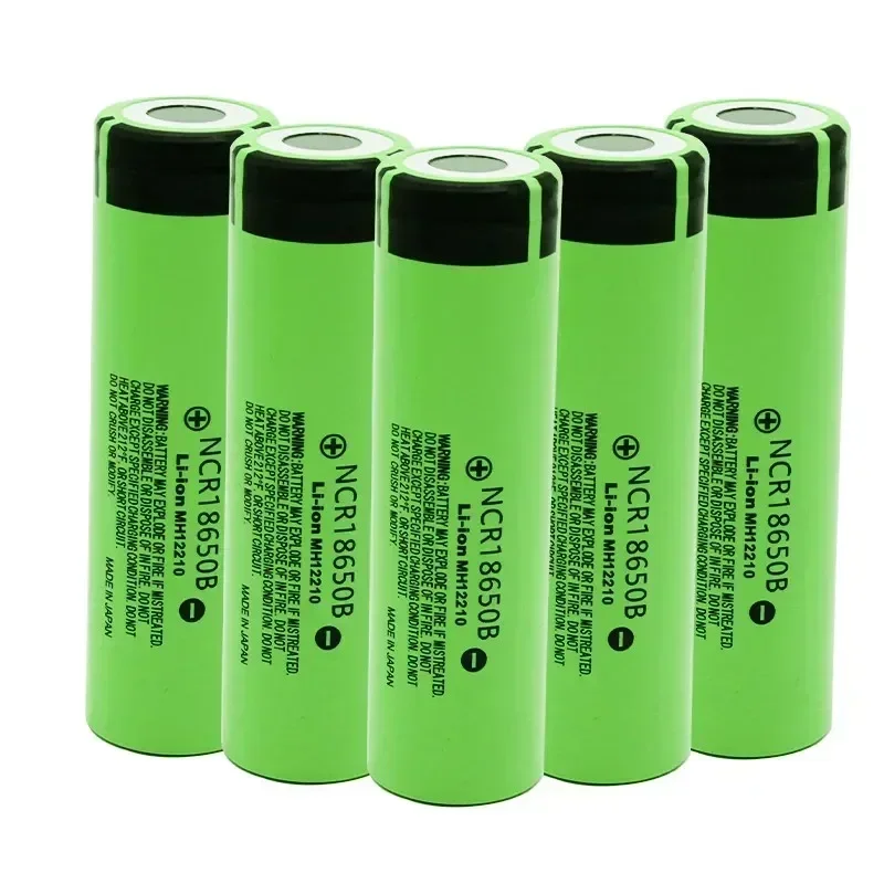 Purfield 100% NCR18650B แบตเตอรี่3.7 V 3400mAh 18650แบตเตอรี่แบบชาร์จไฟได้ลิเธียมสำหรับแบตเตอรี่ไฟฉาย