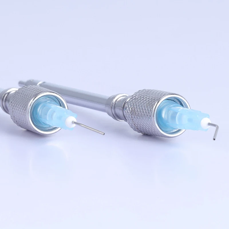 ทันตกรรมหัวฉีดสามใช้สกรูใหม่สามใช้หัวฉีดกล้องจุลทรรศน์ Root Canal Root Canal ชลประทานสามารถเชื่อมต่อเข็ม