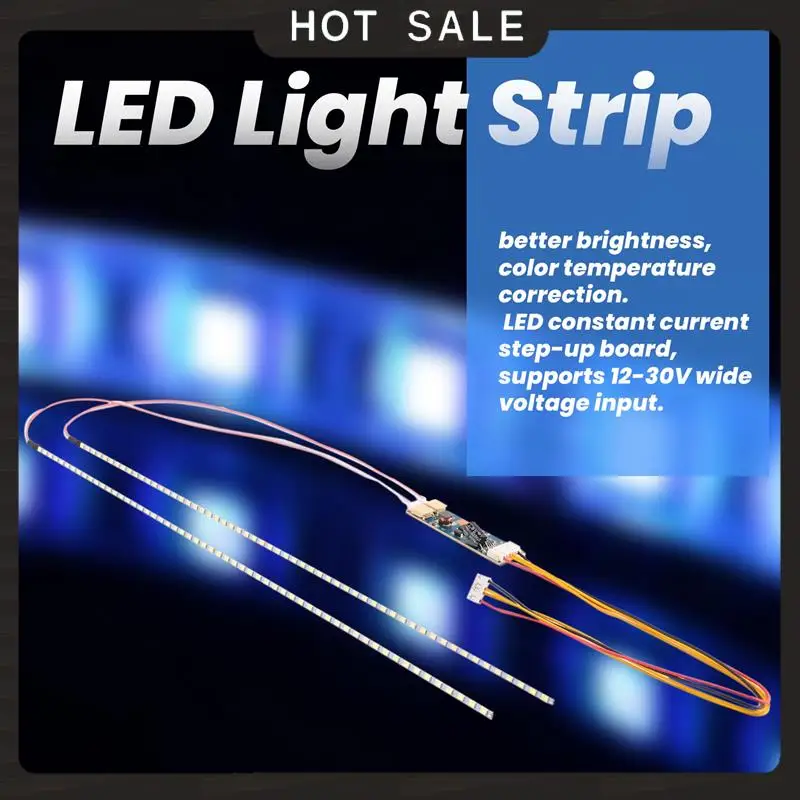 24-Hour Delivery 355Mm LED Backlight Strip Kit For Update CCFL LCD Screen To Monitor