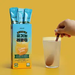 레몬원액 유기농 레몬즙 과즙 스틱 과채주스 1일1레몬 1박스