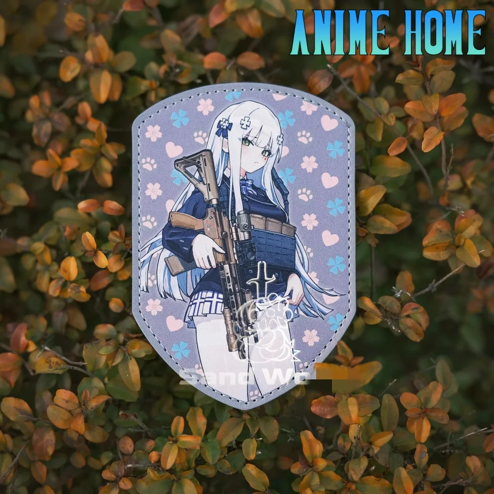 

Нашивка-значок Game Girls' Frontline HK416 Klukai DIY: коллекционная аниме-атрибутика, оригинальный подарок для фанатов