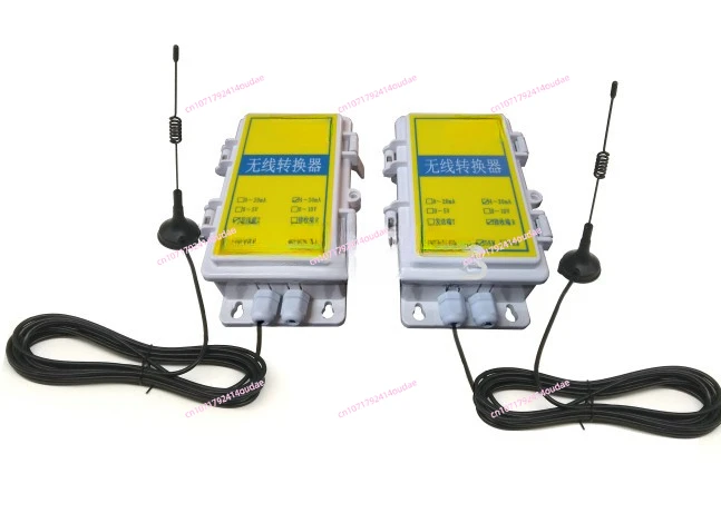 

Analog to Wireless Wiring Free High Precision 1-4 Channel 4-20MA 0-10V Analog Radio Conversion 3km 8km