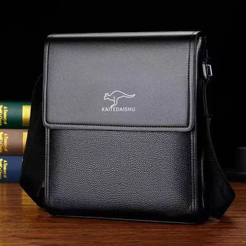

Luxury Brand Messenger Bag Men Leather Side Shoulder Bag For Men Business Office Work Bag Male Briefcase Casual Crossbody Bag