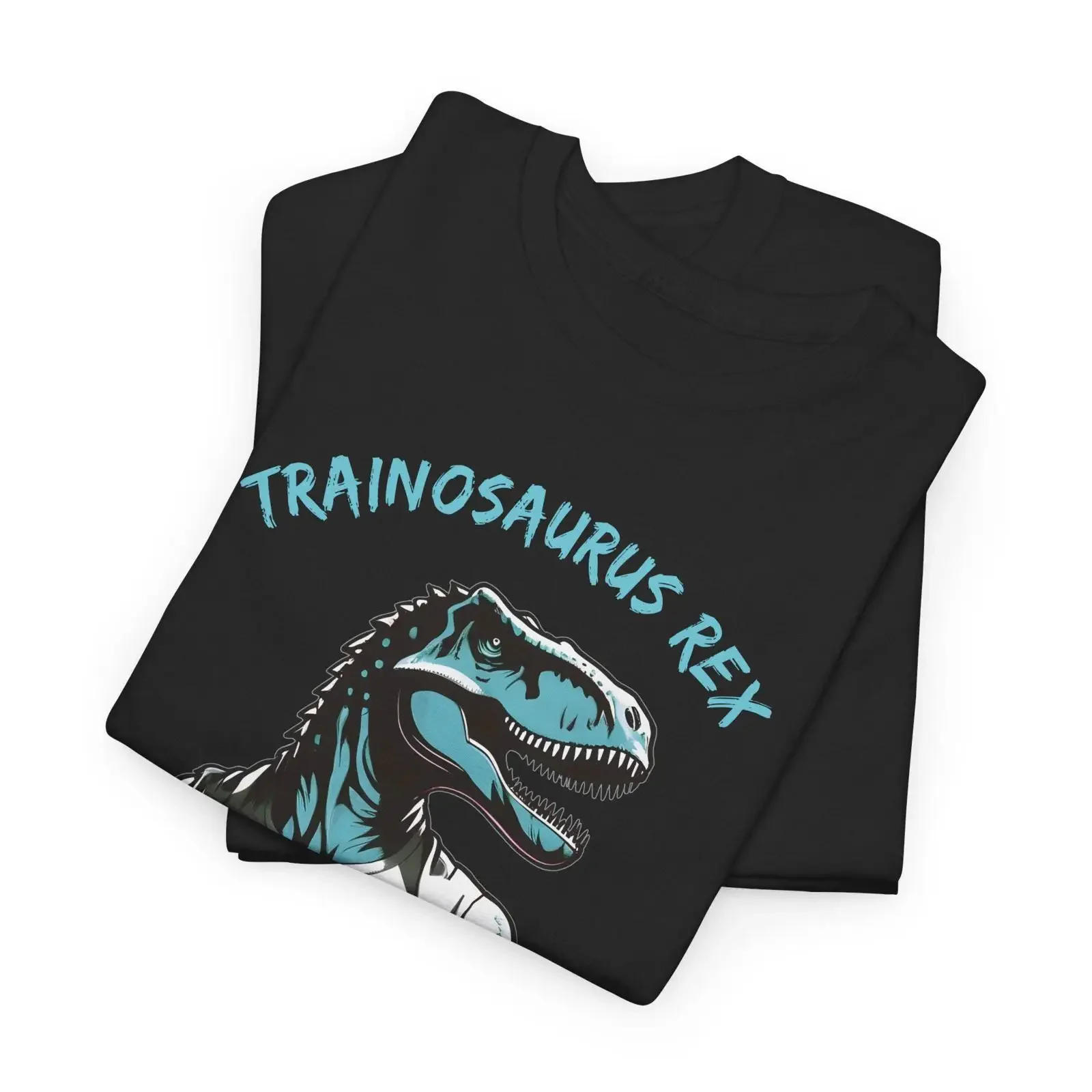 Trainosaurus Rex T Shirt Funny Dino Gym Workout Top Muscle Fitness Clothing vintage Washed Stylish Breathable Comfortable