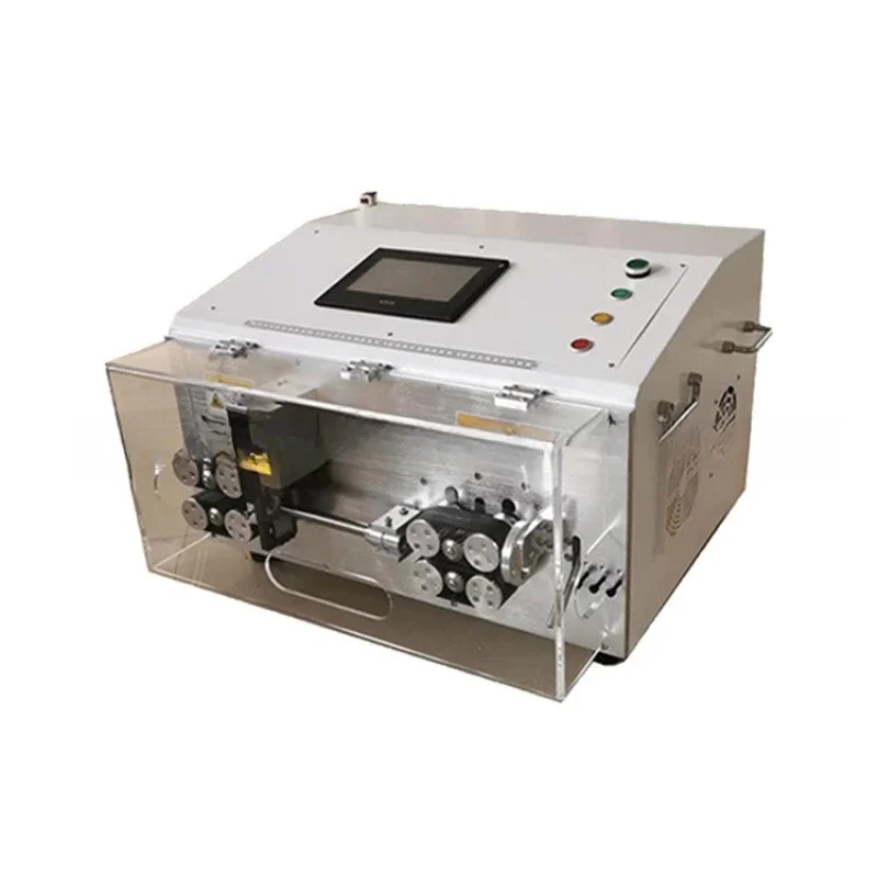 

New energy cable cutting and stripping machine, automatic large square wire computer stripping machine