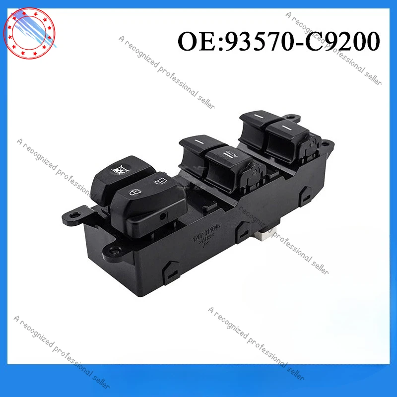

93570-C9200 Suitable for 14-20 models of modern IX25 electric window glass lift button switch assembly