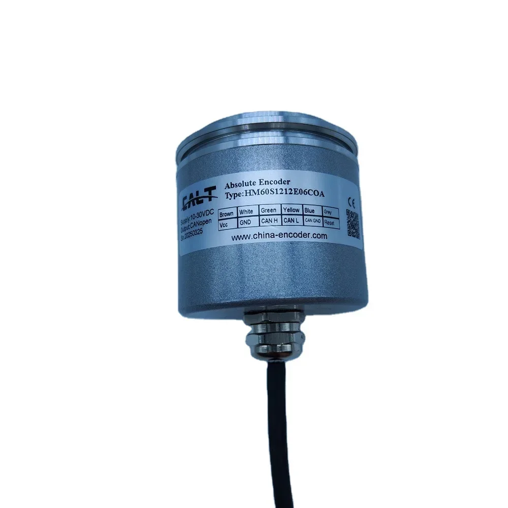 TERSEDIA BARU Encoder Multi Putaran 4096ppr HM60S1212E06COA Encoder Absolut Encoder Poros Padat 6MM