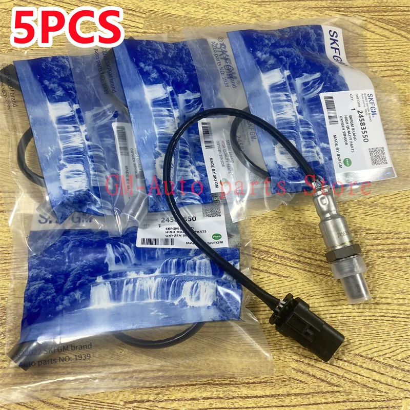 5 Piezas OEM #   Sensor de Oxígeno 24581407 24583550 24585554 para Chevrolet Prisma Cobalt Cruze
