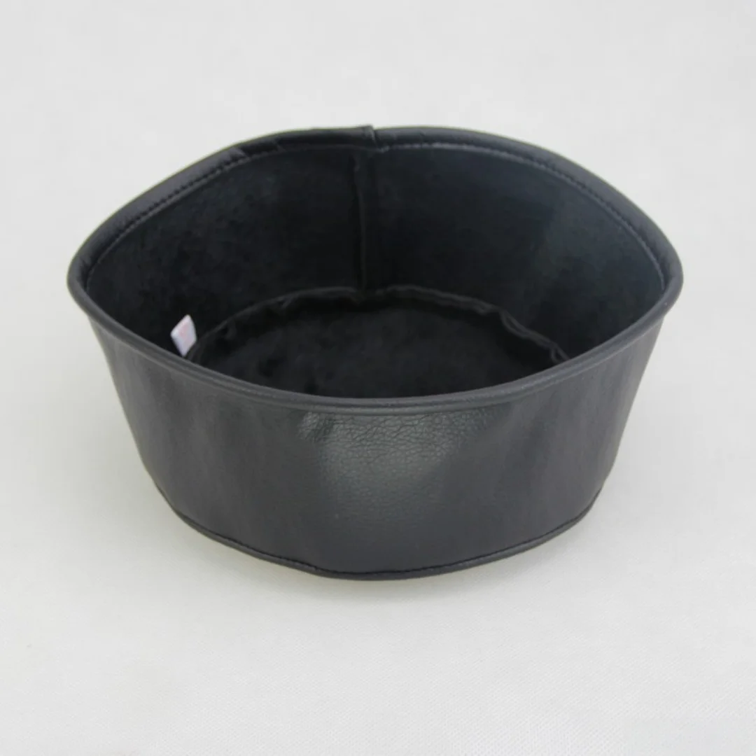 Men's Muslim Prayer Hat Cap Genuine Sheep Leather Men Prayer Hat Saudi Arabia India Bonnet Musulman Islamic Clothing Accessories view 5