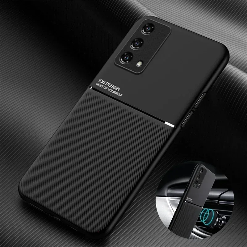 For OPPO Realme GT Master Edition Case Leather Texture Magnetic Holder Phone Case For RealmeGT Realmy G T 5G GTMaster Back Cover