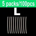 L White 100pcs
