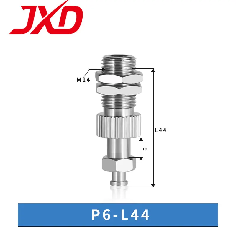 JXD PISCO VPC/VPD/PEEK Vacuum Sucker Thread Anti Rotation Bracket Brass Metal Pneumatic Suction Cup Connecting Rod