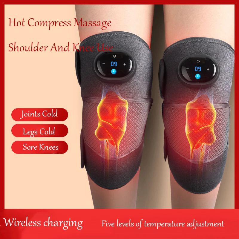 다기능 목 및 어깨 마사지기, 가열 반죽 목도리, USB 충전식 전기 어깨 및 목 마사지 목도리
