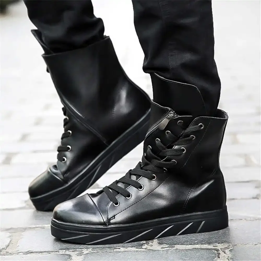 Mid 43-44 High Man Shoes Men Boot Shoes 40 Sneakers Sport All Brand Style Idea New Offers Temis Snaeaker Teni Jogging