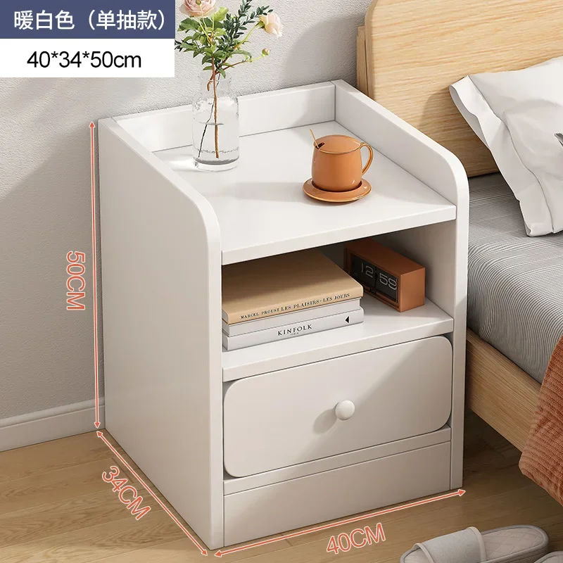 Narrow Replica Bedside Table Space Saving Bedroom Coffee Nightstand Cheap Japanese Modular Mesitas De Noche Hotel Furniture