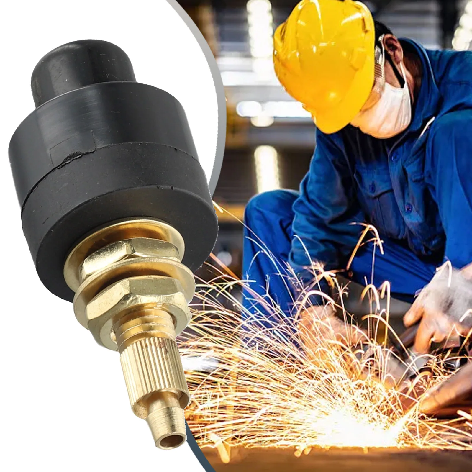 Qqqq TIG Welding Connector Gas Electric Quick Connector MIG TIG Welder Torch For Welding Equipment & Accessories 111 Stainless - Image 5