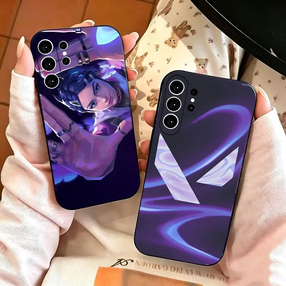 Hot Game Valorant C-Clove Phone Case Phone Case For Samsung S26 S25 S24 S23 FE Plus Ultra A57 A37 A27 A17 A16 A26 A15 A55 A14 Bl