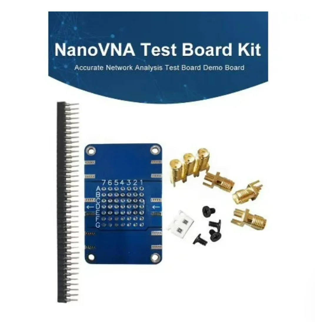 2 piece,Integrated circuit, test board kit, vector network analysis test board, demonstration board adjustment board