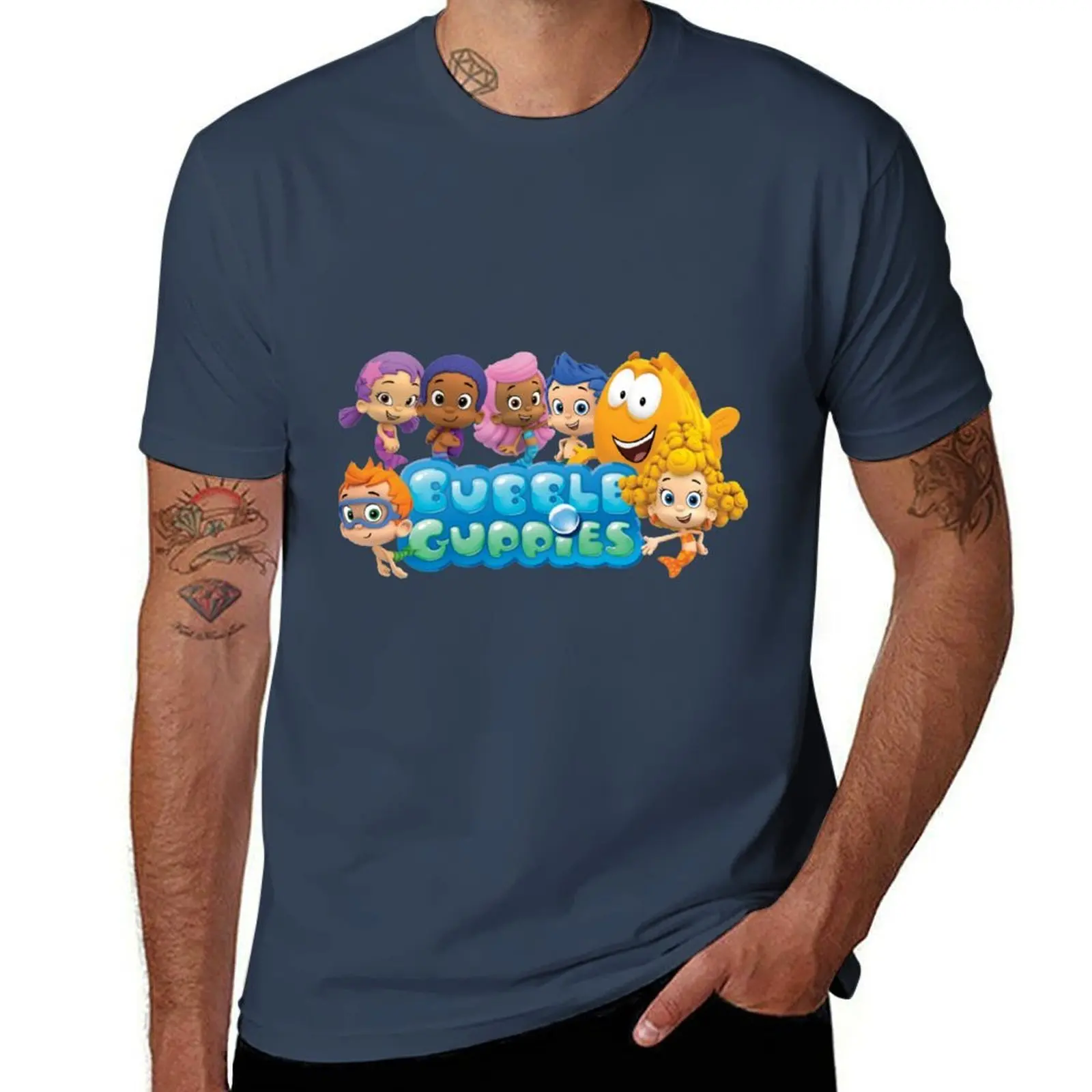 

Bubble Guppies T-Shirt anime tshirt man t shirts graphic T-Shirt