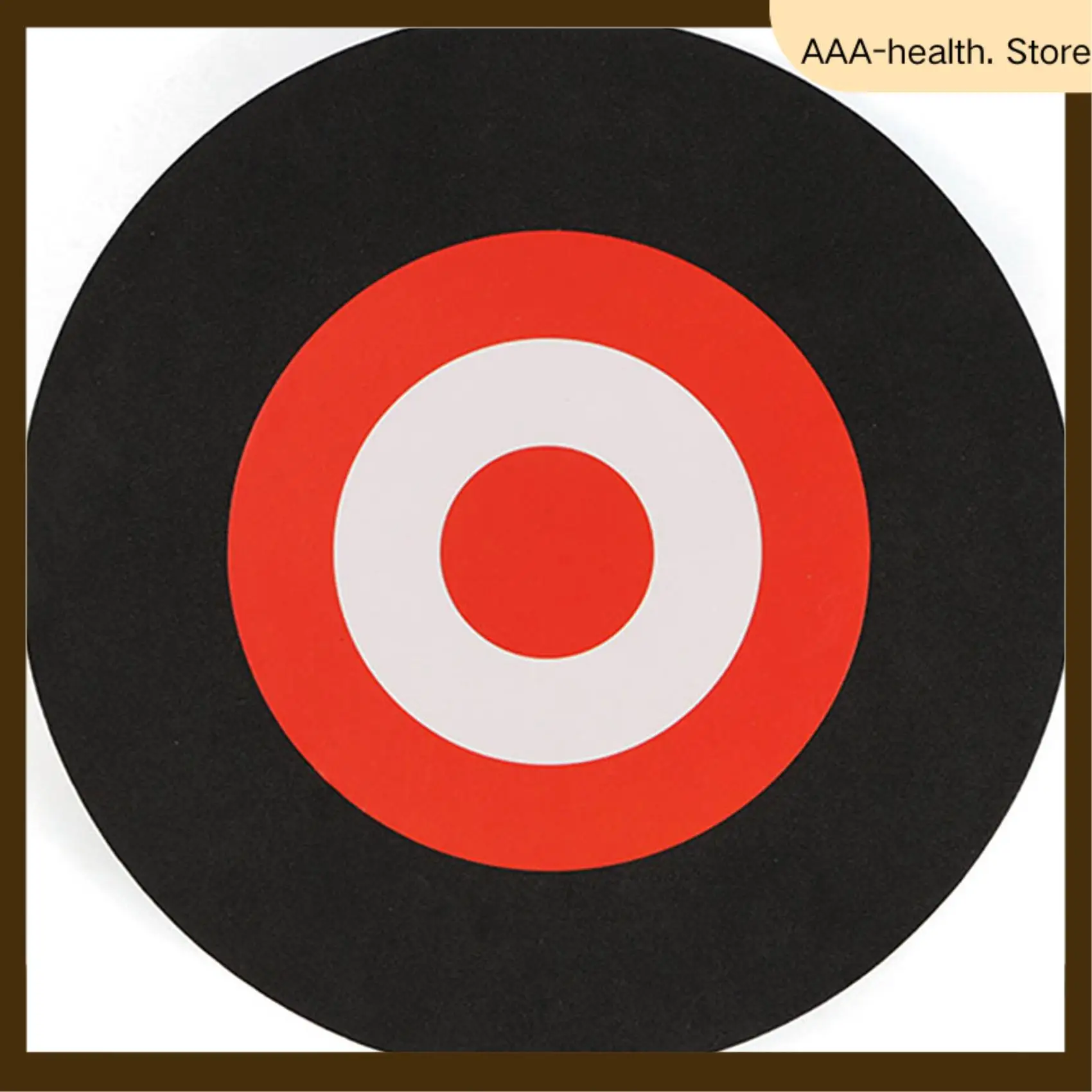 

2X 25 X 3Cm Archery Eva Foam Target Self Healing Bow Moving Hunting Practice White+Red & Black+Red-AA74