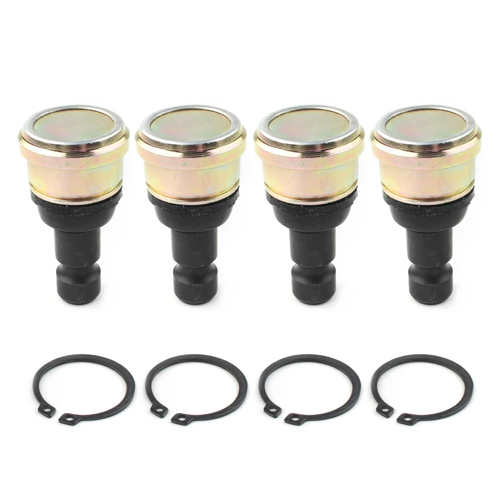 4pcs For Polaris Ranger XP 900 13-2018 4 Front Suspension Lower and Upper Ball Joint