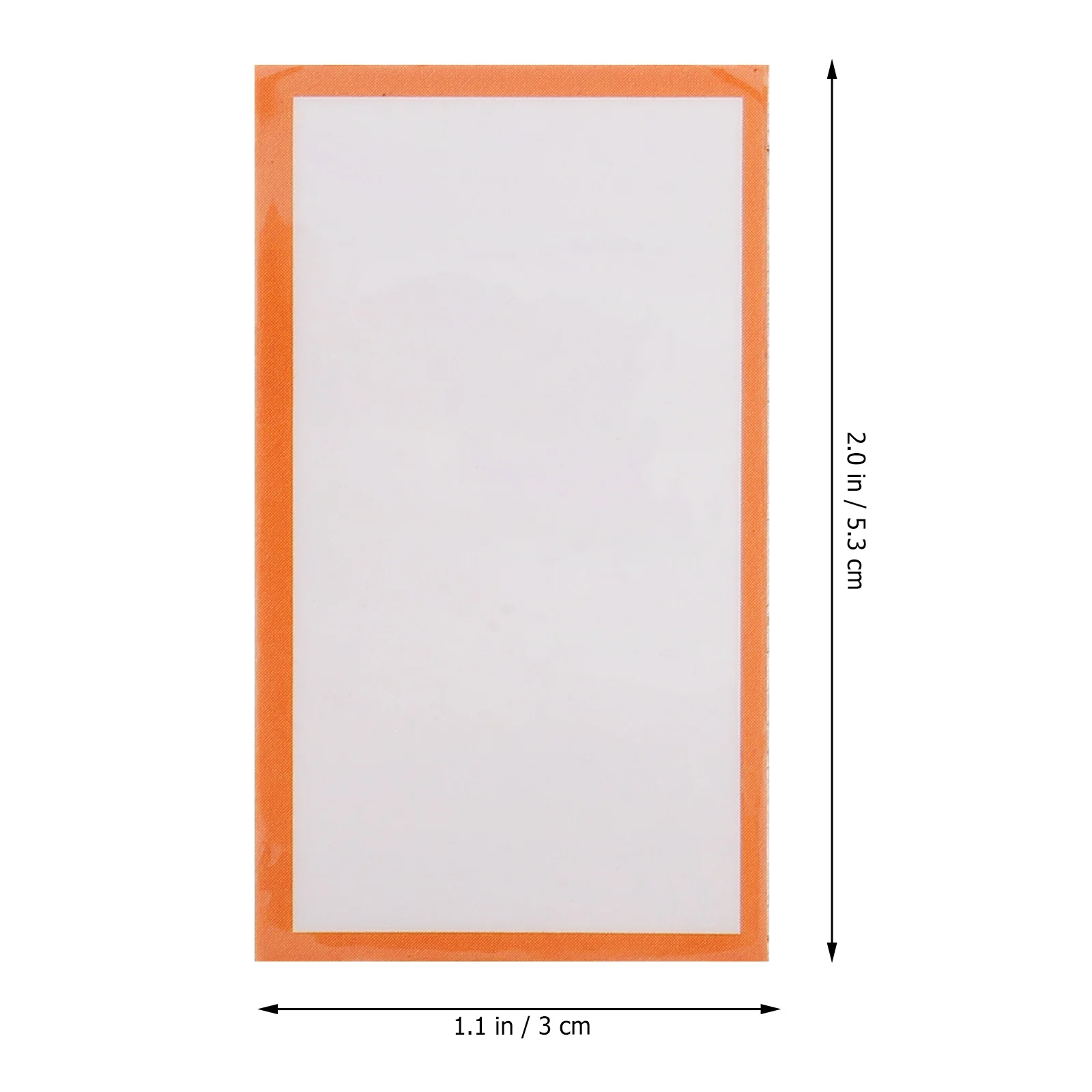 

48 Pcs Magnetic Label Household Stickers for Whiteboard Labels Erasable Name Tags Classroom Refrigerator