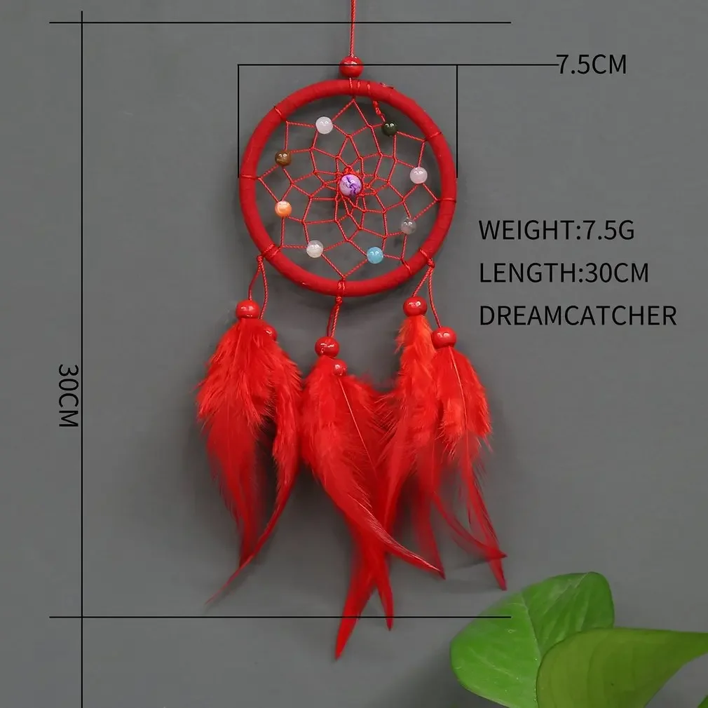 New Dream Catcher Accessories Feather Pendant Decoration Ornament Car Pendant Decor Home Hanging Trim Auto Accessories