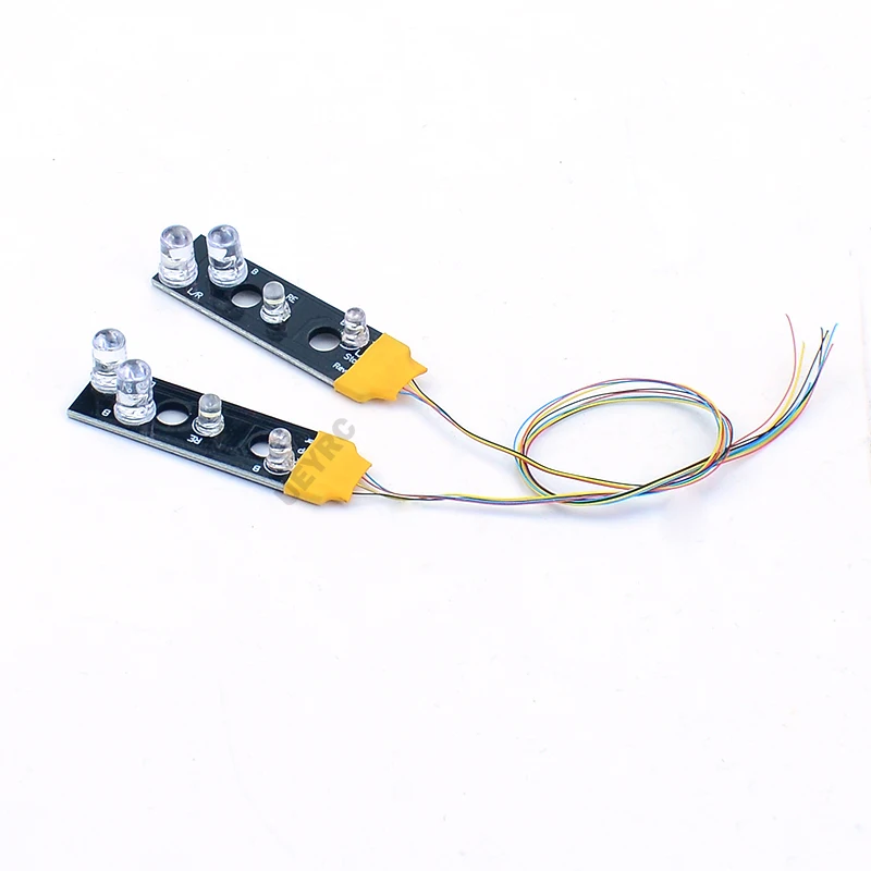 2pcs 1:14th Scale LED Taillight Upgrade Light Board for Tamiya RC Dump Truck SCANIA 770S 56368 Car Accessories