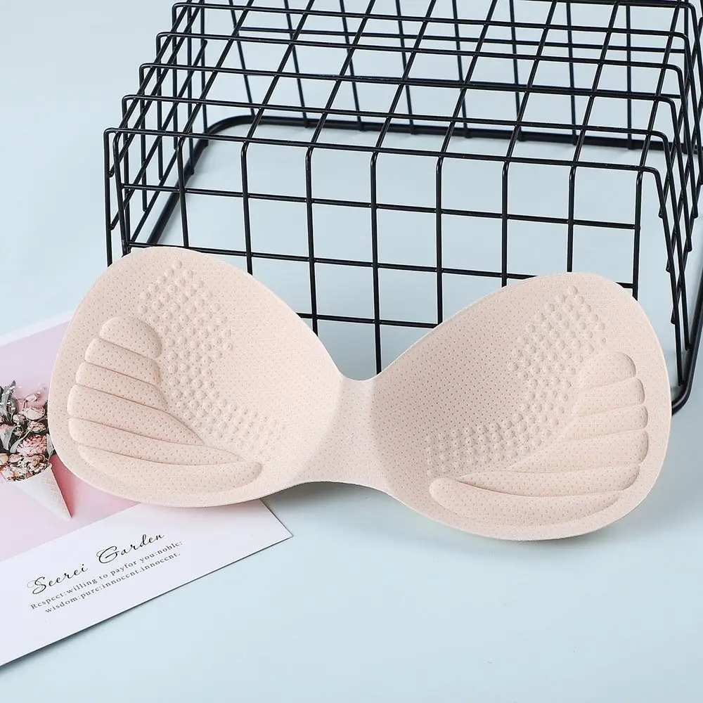 Inzetstukken Cups Effen Kleur Borst Pad Bikini Inzetstukken Voor Vrouwen Bh Opvulling Intimi Accessoires Spons Bh Pad Borst Versterkers