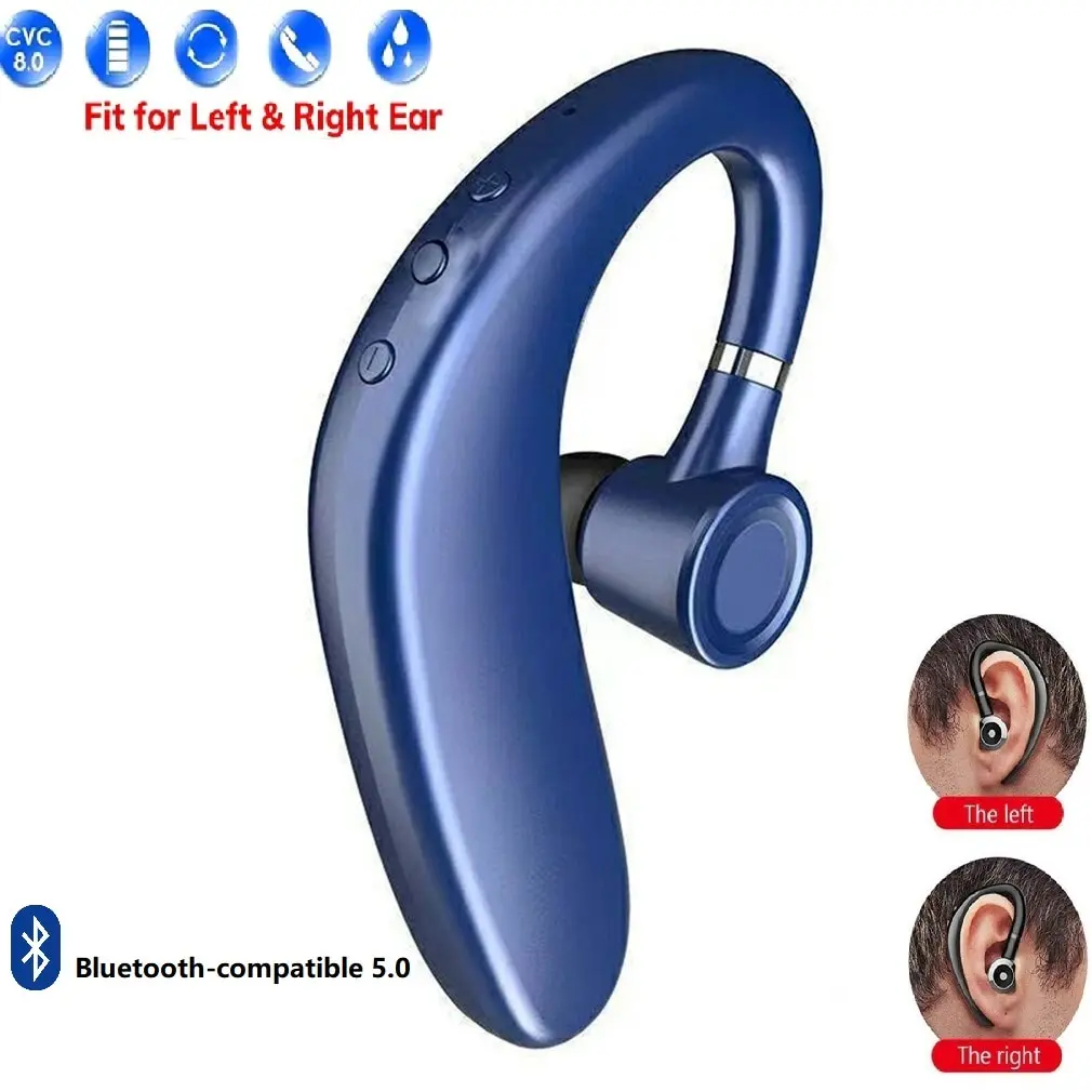 Car Business Earphone Mini Wireless Bluetooth 5.0 Headphone Handsfree Strong Bass Headset Earbud