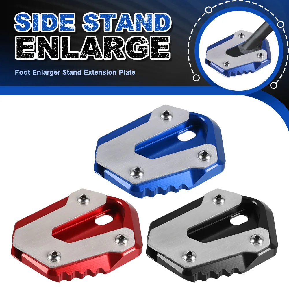 

2016-2023 FOR Suzuki V-Strom 650 VStrom 650XT DL650 V Strom 2004-2010 Motorcycle Side Stand Enlarger Kickstand Enlarge Plate Pad