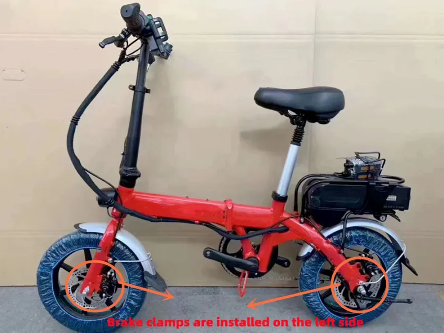 XOD E300 E-Bike Elektrisches Klappfahrrad MTB Hydraulische Scheibenbremse mit Stromabschaltung SM-Stecker Ölscheibenbremse für Fahrrad-Bremssattel-Teile – Detail 1
