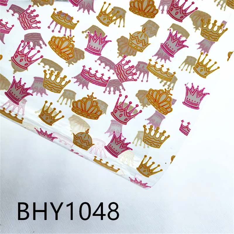 20*33CM A4 cartoon print transparent jelly sheet UV Synthetic Leather Fabric for DIY Earring Hair Bows Crafts