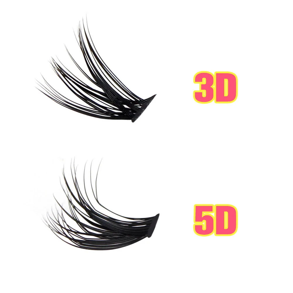 Venda inteira super grupo novo efeito 3d/5d mix 240 clusters cílios 8-16mm charme estilo cílios postiços extensão volume russo