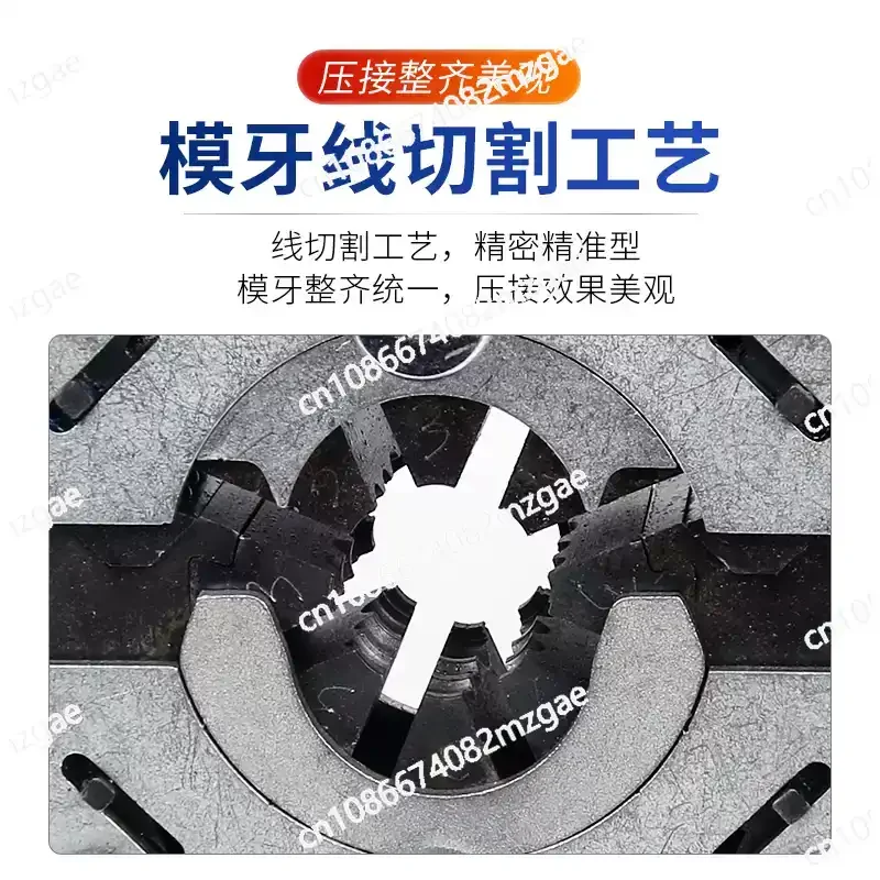 New Flip Cover Style Car Air Conditioning Tube Press Machine, 16 Ton Hydraulic Small Manual Tool for Coolant Hose Repair