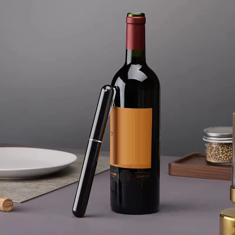 Air Pump Wine Bottle Opener Pen Portable Plastic Cork Remover Safety Wine Pneumatic Bottle Opener Needle