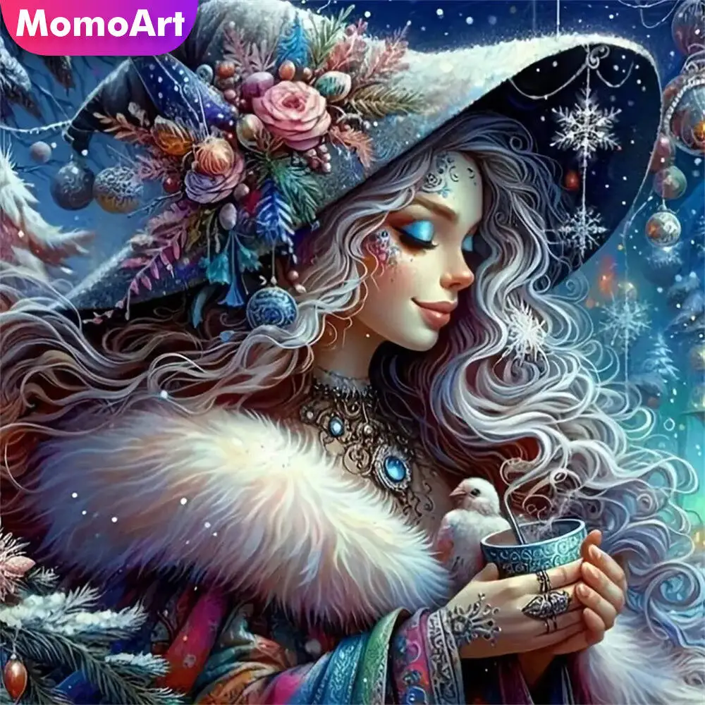 Momoart Bär Diamant Mosaik Tier voller Runde Diamant Malerei Mond Stickerei neue Ankunft handgemachte Hobby